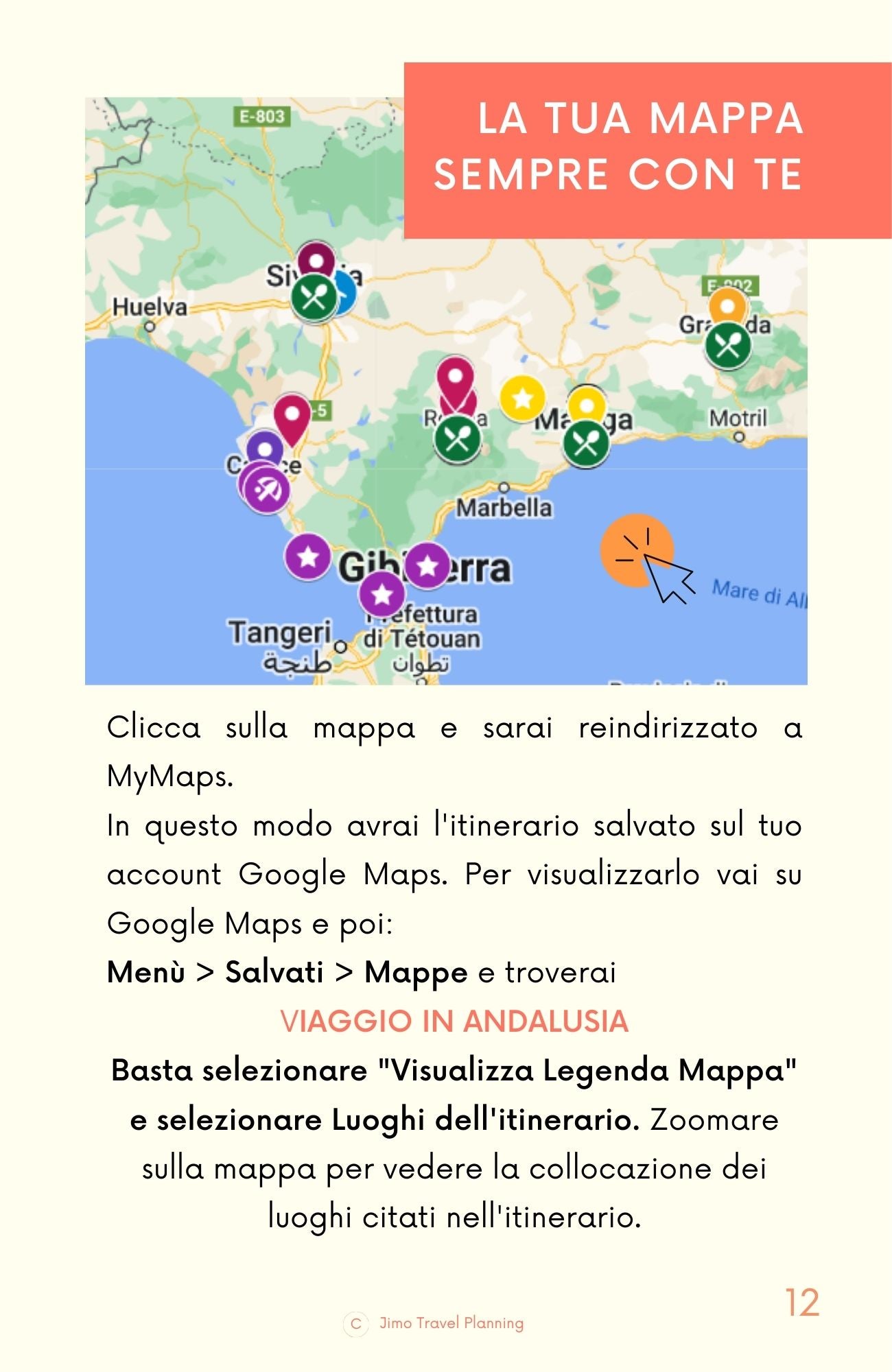 Itinerario viaggio in Andalusia