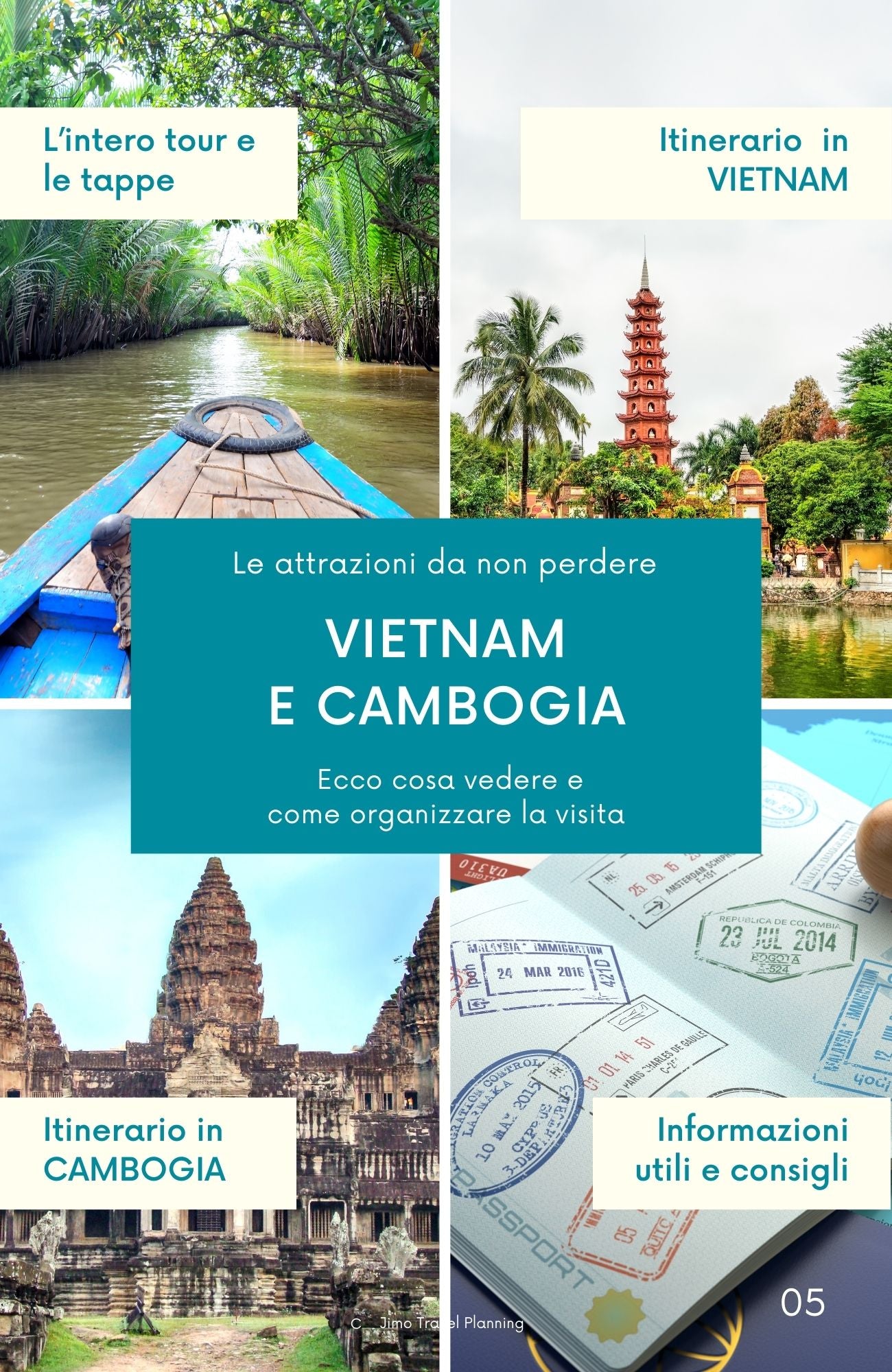 Viaggio di nozze in Vietnam e Cambogia