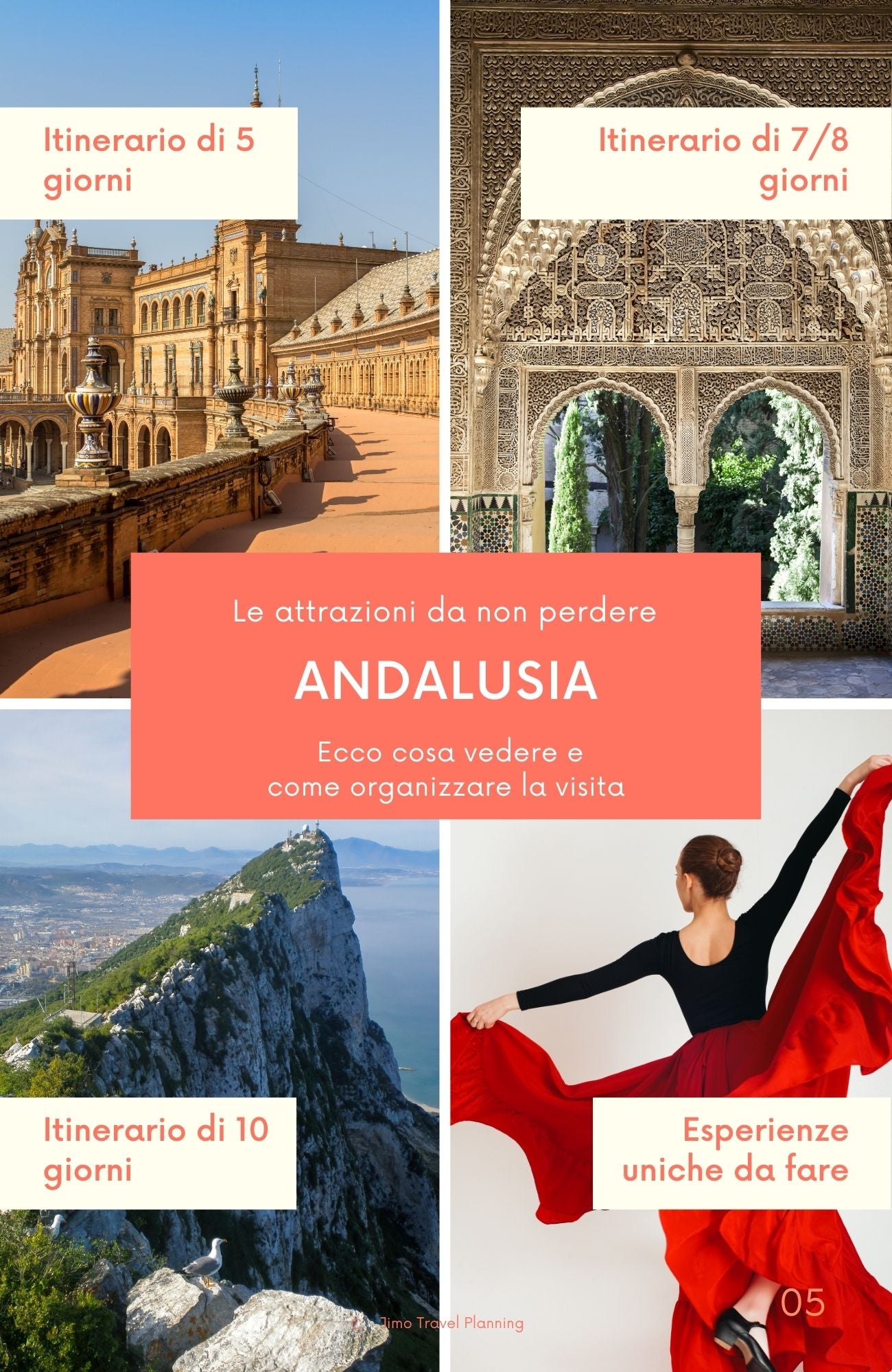 Itinerario viaggio in Andalusia